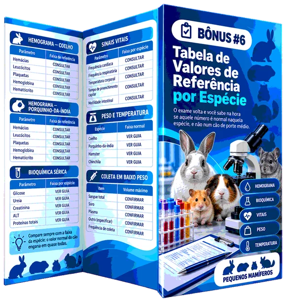Bônus 6 — Tabela de Valores de Referência por Espécie
